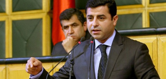 HDP Eş Genel Başkanı Demirtaş’a soruşturma