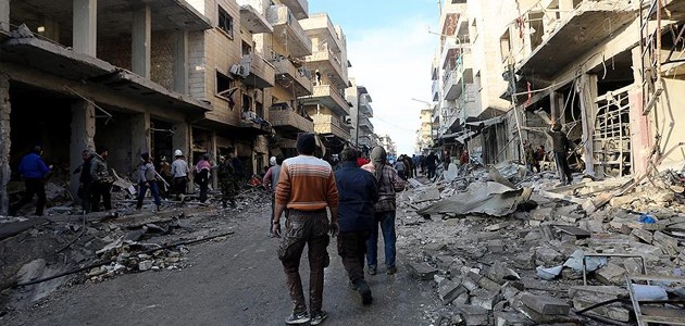 İdlib’de pazar yerine saldırı: 10 ölü