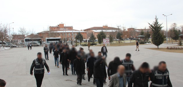 Konya’da aranan 92 şüpheli gözaltına alındı!