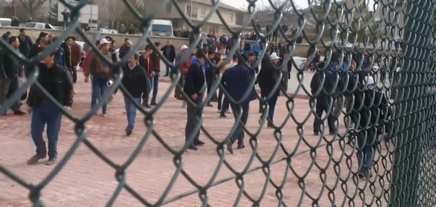 Konya’da amatör maçta bıçaklı kavga