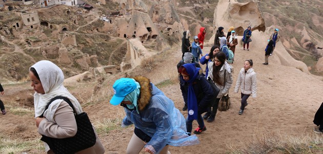 Mülteci ve sığınmacı kadınlar Kapadokya’yı gezdi