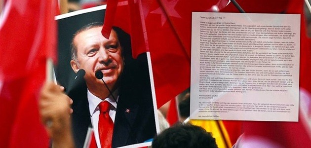 Almanya’da skandal mektup: Erdoğan yanlıları ülkeyi terk etsin