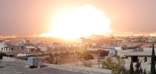 İdlib’in güneyinde sığınmacı kampı bombalandı!