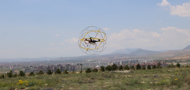 Küre kafes ile “drone“lar artık daha güvende