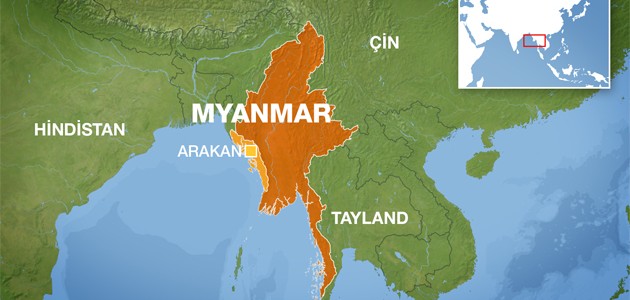 Mynamar’da 3 Arakanlı Müslüman öldürüldü