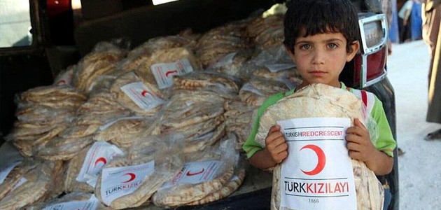 Türk Kızılayı Suriyelileri ramazanda yalnız bırakmadı