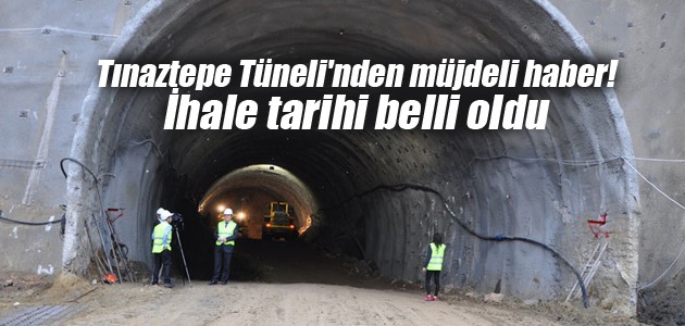 Tınaztepe Tüneli’nden müjdeli haber! İhale tarihi belli oldu