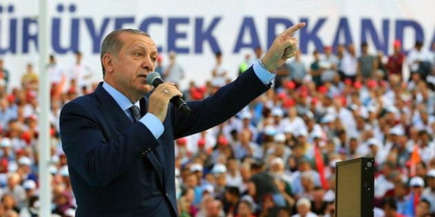 Erdoğan: Sen kimsin ki Türkiye’nin Cumhurbaşkanına konuşuyorsun