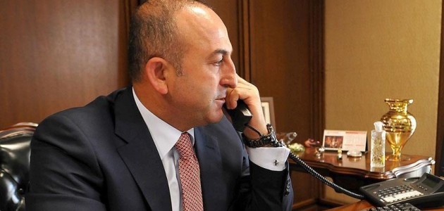 Dışişleri Bakanı Çavuşoğlu’ndan telefon diplomasisi