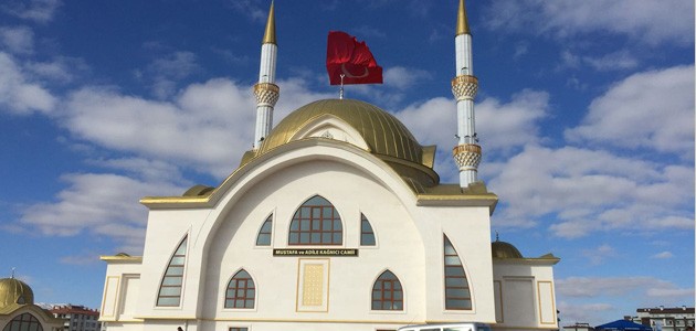 Mustafa-Adile Kağnıcı Camii Konya’da ibadete açıldı