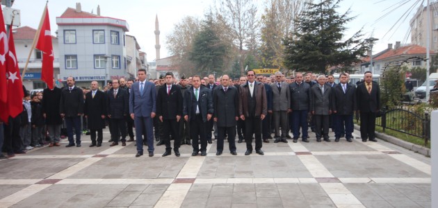 Beyşehir’de 24 Kasım Öğretmenler Günü kutlaması