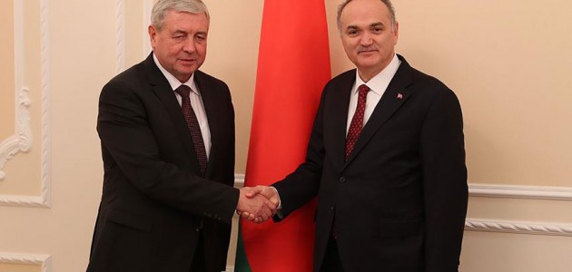 Bakan Özlü, Belarus Başbakan Yardımcısı Semashko ile görüştü
