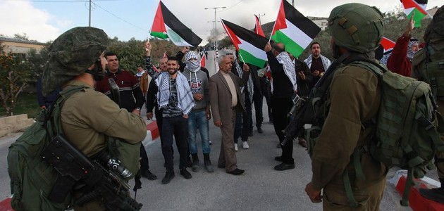 Kudüs’teki gösteride 6 Filistinli gözaltına alındı