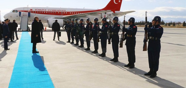Erdoğan, uçakla Konya’ya geldi! Helikopterle Karaman’a gitti