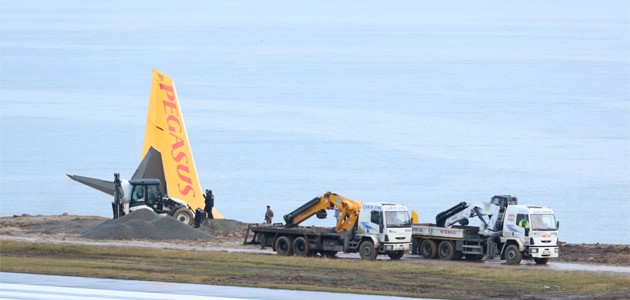 Trabzon Havalimanı’ndan pistten çıkan uçak sonrası ilk sefer