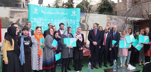 İranlı öğrencilerin Türkçe sertifikası heyecanı