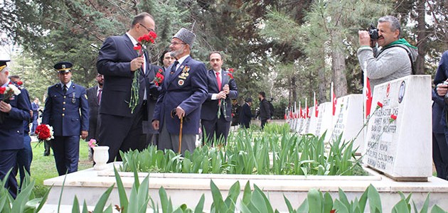 Konya’da Çanakkale Zaferi töreni