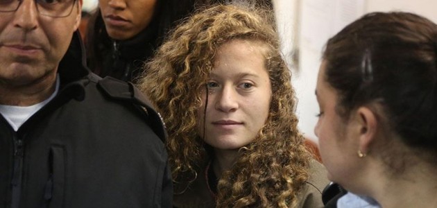İşgalci İsrail Filistinli cesur kız Temimi’ye 8 ay hapis verdi