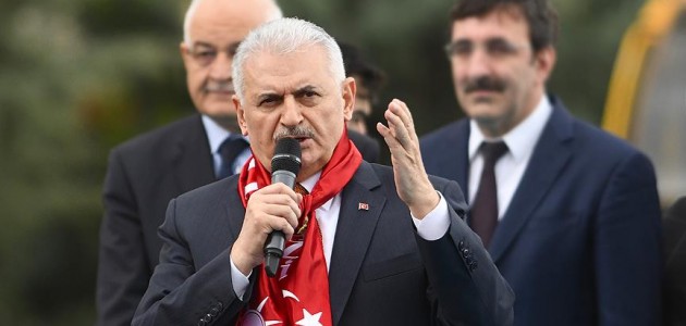 Başbakan Yıldırım: Türkiye’nin güvenliği Suriye’den geçer, Irak’tan geçer