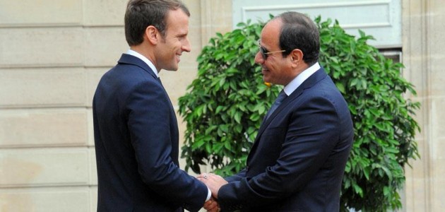 Sisi ve Macron telefonda Suriye’yi görüştü