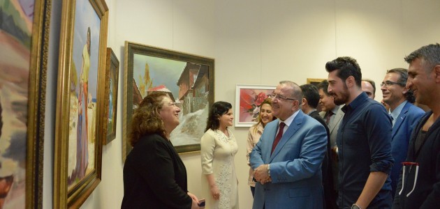SÜ’de ‘Selçuk Sanat Merkezi Resim Sergisi’ açıldı