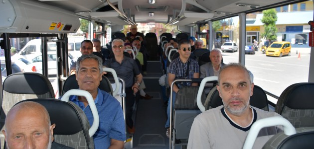 Otobüsle Konya’ya oy kullanmak için geldiler