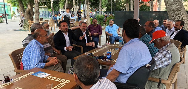 Mehmet Akif Yılmaz Çumra’yı ziyaret etti