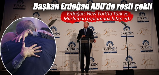 Cumhurbaşkanı Erdoğan: Türkiye olmasaydı felaket yaşanacaktı