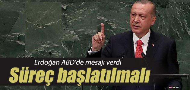 Cumhurbaşkanı Erdoğan: İnsanlığın kalbi olması beklenen BM’nin nabzı atmıyor