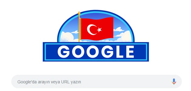 Google’dan Cumhuriyet Bayramı’na özel logo