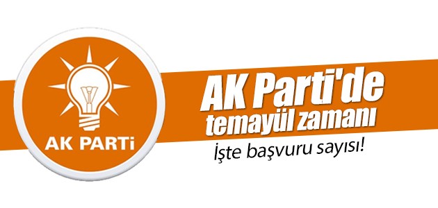AK Parti’de temayül zamanı