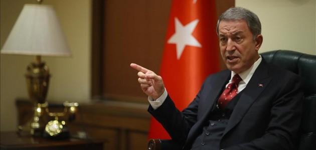 Milli Savunma Bakanı Akar: Türkiye’nin güneyinde terör koridoruna göz yummayız