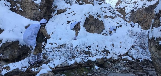 Terör örgütü PKK/KCK’nın kış üslenmesine yönelik operasyon