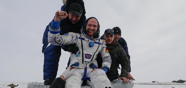 Soyuz MS 09 Dünya’ya döndü
