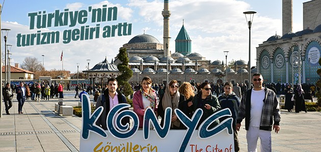 Türkiye’nin turizm geliri arttı