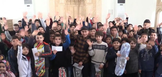 “Haydi Çocuklar Camiye“ projesinde ödüller verildi