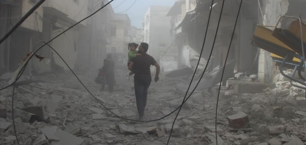 Esed rejiminden Ramazan Bayramı’nın ilk gününde bombardıman