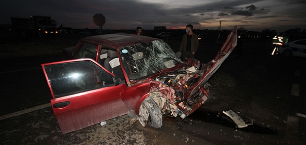  Konya'da trafik kazası: 2 yaralı 