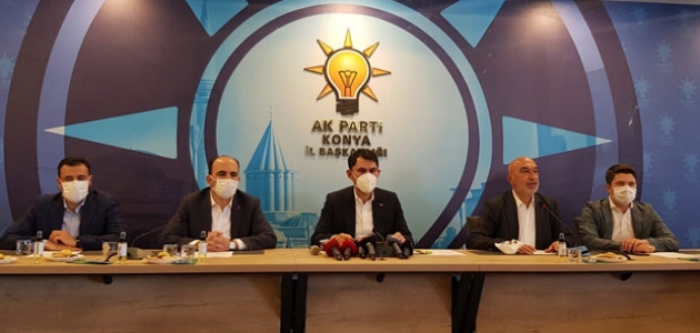 Bakan Kurum, AK Parti Konya İl Teşkilatıyla bayramlaştı       