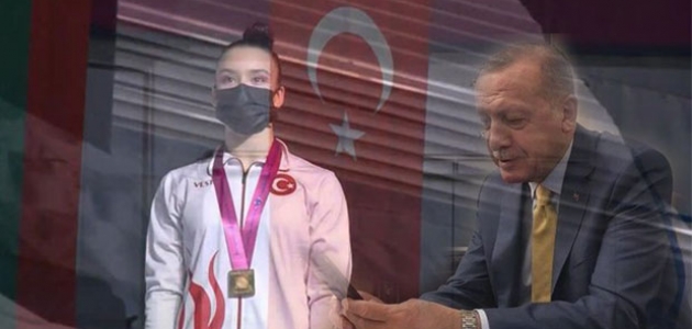 Erdoğan'dan Ayşe Begüm Onbaşı'ya tebrik telefonu  