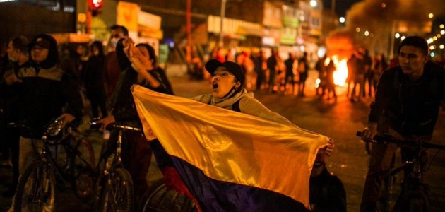 Kolombiya'da  ölü sayısı 54'e yükseldi