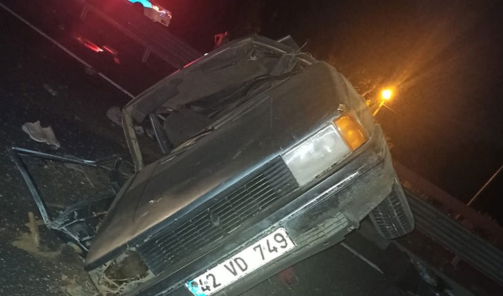 Akşehir'de trafik kazası: 2 yaralı