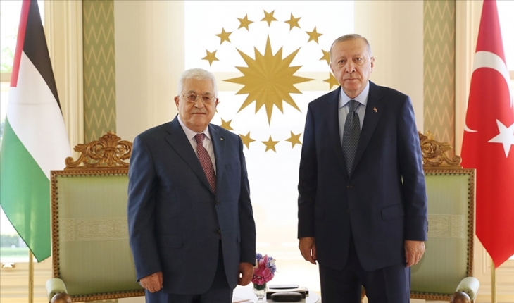 Cumhurbaşkanı Erdoğan ile Filistin Devlet Başkanı Abbas’ın görüşmesi sona erdi