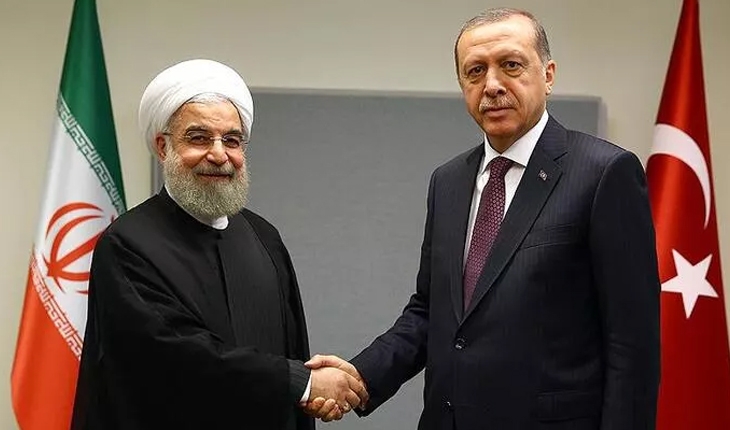 Cumhurbaşkanı Erdoğan Hasan Ruhani ile görüştü