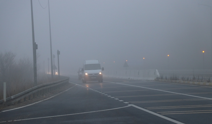 Bolu Dağı’nda yoğun sis etkili oluyor