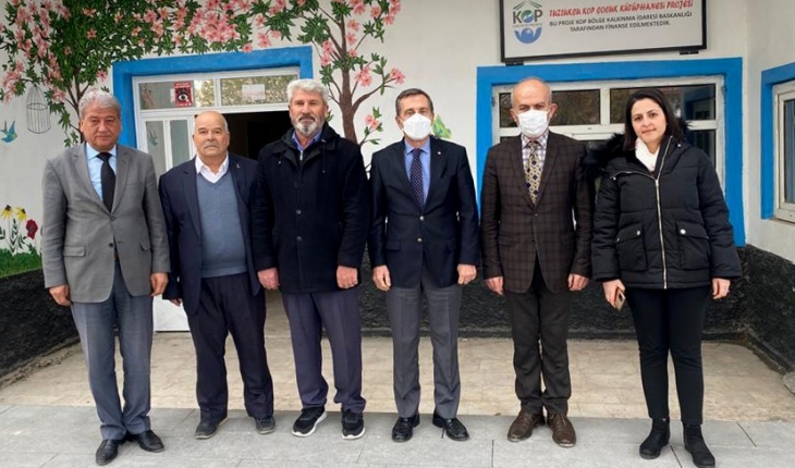 Başkan Ataç’tan Tuzlukçu'ya geçmiş olsun ziyareti