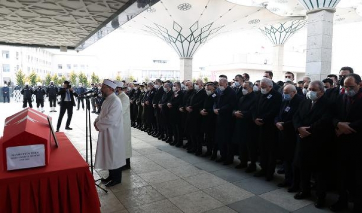 Cumhurbaşkanı Erdoğan, şehit Hayrettin Eren’in cenaze törenine katıldı