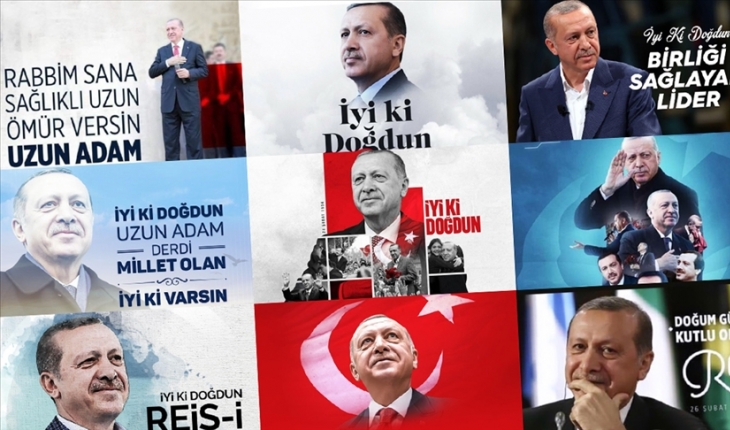 Cumhurbaşkanı Erdoğan’ın 68’inci doğum günü
