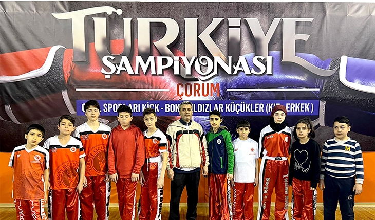 Türkiye Okullar Kıck Boks Şampiyonası’ndan 4 Madalya