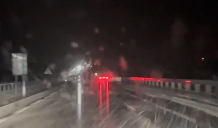 Konya'da kar yağışı: Sürücüler dikkat!
